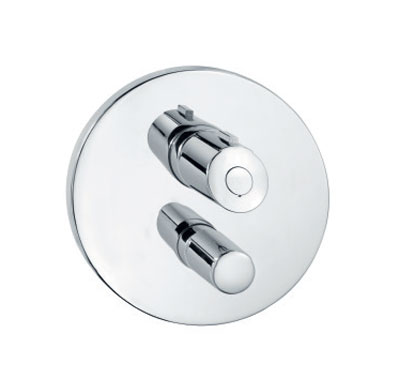 Finishing set thermostatic bath mixer