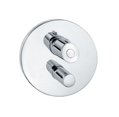 Finishing set thermostatic shower mixer