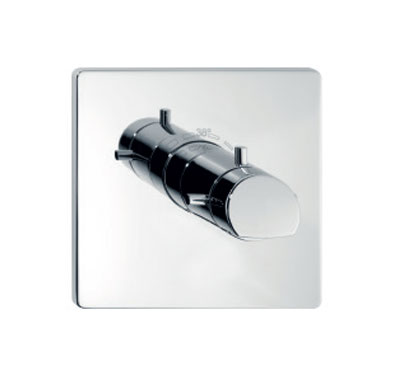 Finishing set thermostatic shower mixer