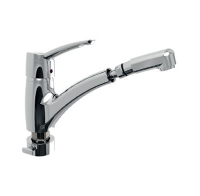 Kitchen mixer low pressure