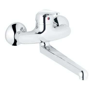 Kitchen wall mounted mixer