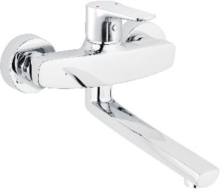 Kitchen wall tap