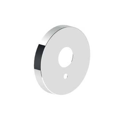Rosette for flat installation depth