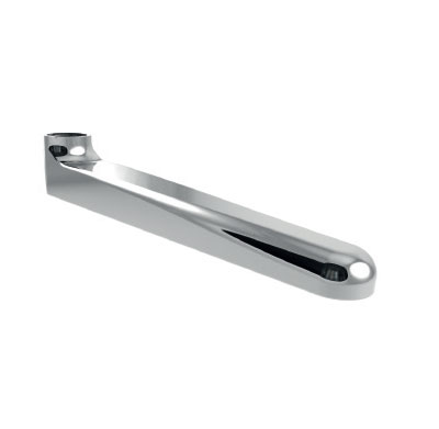 Swivelling spout for single lever mixers