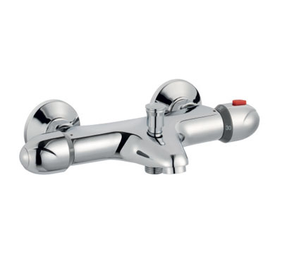 Thermostatic bath mixer