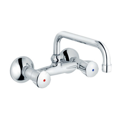 Two handle kitchen mixer 1/2"