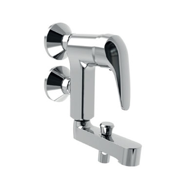Vertical bath mixer