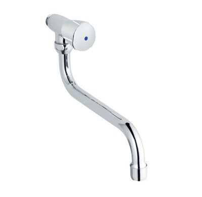 Wall mounted swivelling tap 1/2"