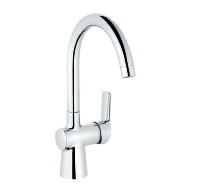 Wash basin mixer low pressure